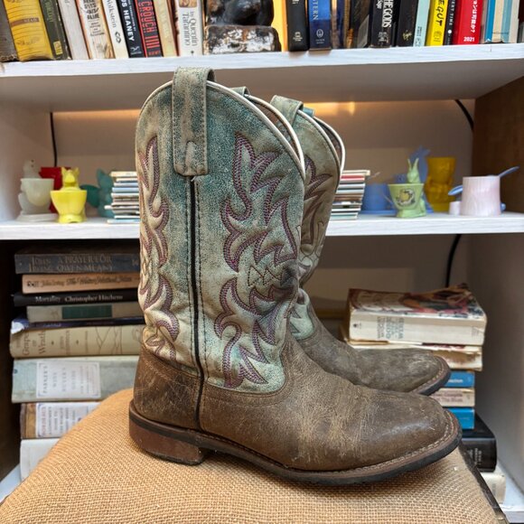 Laredo women's leather cowboy boots - Picture 4 of 5